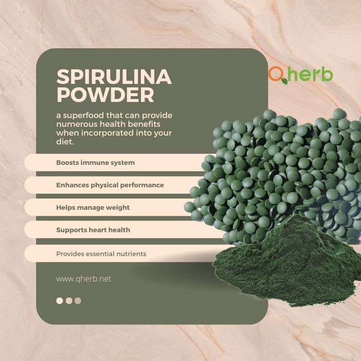 Natural Spirulina powder