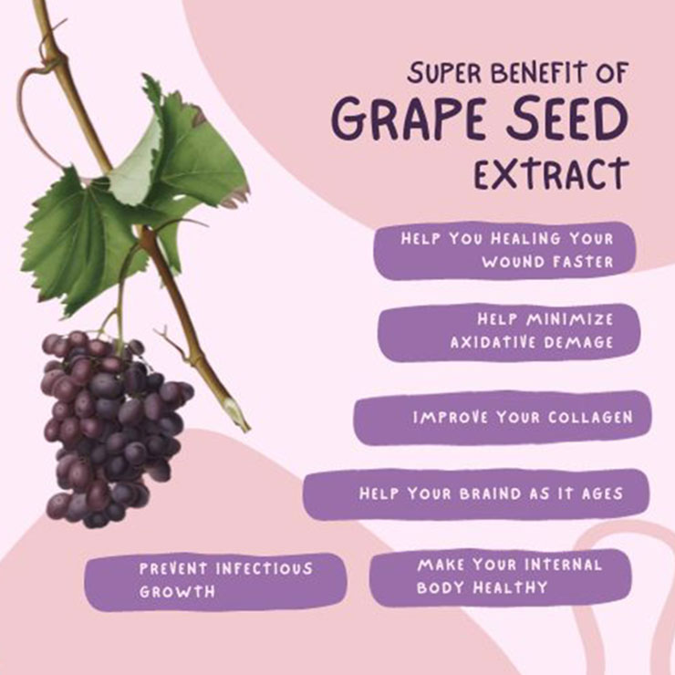 Grape seed extract benefit