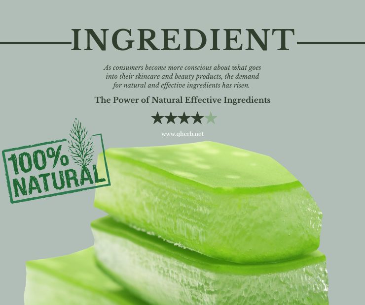 Natural Effective Ingredients